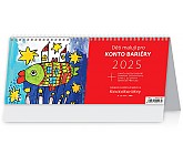 Stolní kalendář 2025 Kalendář Děti malují pro Konto Bariéry