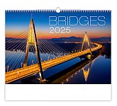 Nástěnný kalendář 2025 Kalendář Bridges