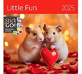 Nástěnný poznámkový kalendář 2025 Kalendář Little Fun