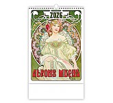 Kalendář Alfons Mucha