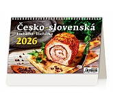Kalendář Česko-slovenská kuchařka