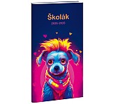 Diář školák Cooldog 2025/26 - české kalendárium