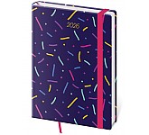 Týdenní diář A5 Vario Sprinkles s gumičkou
