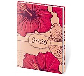 Kapesní diář A7 Vario Lyra Hibiscus