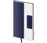 Kapesní diář Classic modro/bílý