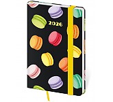 Kapesní diář Vario Macarons s gumičkou