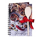 Kniha na recepty s vařečkou A5 spirála Spice