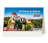 Kalendář Křížem krážem Českou republikou