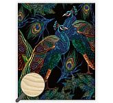 Dřevěný obraz Peacocks
