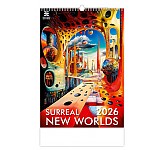 Kalendář Surreal New Worlds