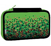 Školní penál dvoupatrový Pixel