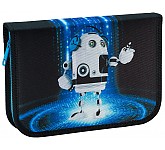 Školní penál jednopatrový Funny Robots