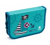 Školní penál jednopatrový Ocean Pirate