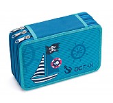Školní penál třípatrový Ocean Pirate