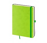 Linkovaný zápisník Flexies L Petrol Light Green