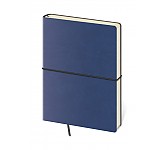 Tečkovaný zápisník Flexio L Blue (čtverečkovaný)