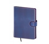Linkovaný zápisník Flip L Double Violet