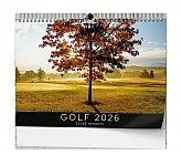 Nástěnný kalendář 2026 - Golf - české resorty 