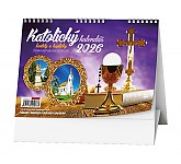 Stolní kalendář 2026 - Katolický kalendář /kostely a kapličky/
