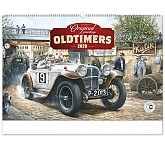 Nástěnný kalendář Oldtimers Václav Zapadlík 2026, 64 x 42 cm