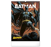 Nástěnný kalendář Batman Dark 2026, 33 x 46 cm