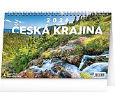 Stolní kalendář Česká krajina 2026, 23,1 x 14,5 cm