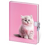 Památník Helma 365 13x18 cm se zámkem - Lovely Kitten