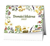 Stolní kalendář 2027 - Domácí lékárna