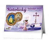 Stolní kalendář 2027 - Katolický kalendář /kostely a kapličky/ 