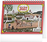 Stolní kalendář 2027 NOTIQUE - Josef Lada, 16,5 x 13 cm