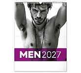 Nástěnný kalendář 2027 NOTIQUE - Men, 30 x 34 cm