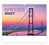 Nástěnný kalendář 2027 Helma - Bridges