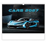Nástěnný kalendář 2027 Helma - Cars
