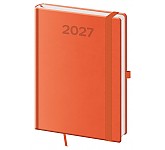Denní diář A5 Print Pop oranžový