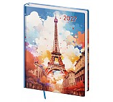 Denní diář B6 Vario Lyra Paris