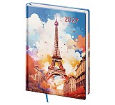 Denní diář A5 Vario Lyra Paris