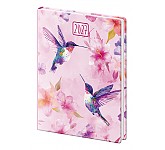 Kapesní diář A7 Vario Lyra Colibri