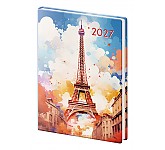 Kapesní diář A7 Vario Lyra Paris