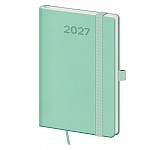 Kapesní diář A6 Print Pop světle zelený