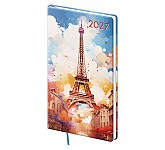 Kapesní diář A6 Vario Lyra Paris