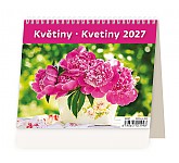 Kalendář Květiny