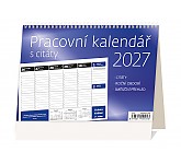 Pracovní kalendář s citáty