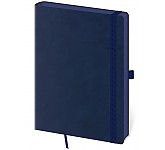 Linkovaný zápisník Memory L Dark Blue