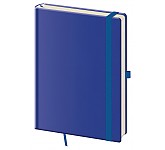 Linkovaný zápisník Print Plus L Royal blue