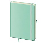 Tečkovaný zápisník Print Pop L Light green (čtverečkovaný)