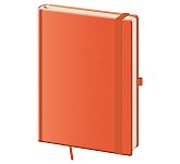 Tečkovaný zápisník Print Pop L Orange (čtverečkovaný)