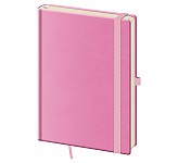 Linkovaný zápisník Print Pop L Pink